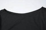 FDYOUI Fashion Casual Backless Lace-up T-shirts Women's Summer O-neck Short Sleeve Cropped Tops Streetwear Y2K Solid Tee Shirt