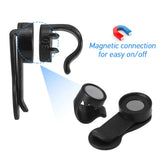 Universal Magnetic Tube Clip Water Bladder Hose Clip Removable Hydration Pack Clamp Magnetic Hose Holder