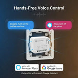 Zigbee Mini Switch Module 1CH/2CH Optional 10A/16A Smart Home Relay Automation Breaker For Tuya Smart Life Z2M Alexa Google Home