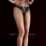Sexy Silk Horse Oil Stockings Thin Anti-Snag Glossy Pearl Pantyhose Solid Color Transparent Mesh Nightclub Wear Pantyhose 0RG0
