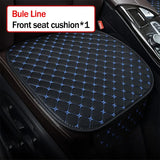 Kcimo Pu Leather Car Seat Cover Seat Back Soft Cushion Universal Front and Rear Car Seat Cushion Chair Carpet Pad Four Seasons