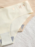 8PCS/Set Women's Panties Seamless Low Rise Briefs Comfortable Sexy Female Underpants Panties Intimates S-XL