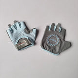 Women's Anti-Slip Wear-Resistant Fitness Half Finger Gloves for Yoga Spinning Bike Sports Cycling - Sweat Absorbent Cocoon-Free