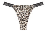 New Women's Smooth Low Waist Sexy Panties Women Thongs Rhinestones Letter Diamonds G-string Sports Thong Briefs T-back Shiny