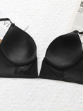 Black Deep V Sexy Lingerie Women's Underwear Retro Elegant Underwear Can be Paired with Deep V Evening Dress U055