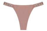 New Women's Smooth Low Waist Sexy Panties Women Thongs Rhinestones Letter Diamonds G-string Sports Thong Briefs T-back Shiny