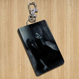 scary H-Homicipher Mr shriek Cartoon Singer Anime Card Keychain Fashion Pendant Bag ID Door Card Case Bus Card Cute Adult