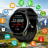 2026 New Ultra-Slim Smart Watch Men 100+ Sports Modes Heart Rate Monitoring AI Voice Assistant Bluetooth Call Smartwatches
