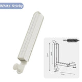 1/2pcs Folding Wall Hook portable drying rack Hidden Robe Towel Coat Hook door back hooks Expandable Sticky Towel Hanger