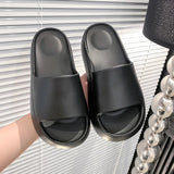 Summer Eva Chunky Platform Slippers Women Comfortable Soft Thick Bottom Sandals Woman 2025 Non Slip Beach Flip Flops Female