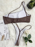 Asymmetric G String Bikinis Mini Micro Thong Bikini Female Swimsuit Women Swimwear Two-pieces Bikini Set Brazilian Bathing Suit