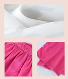 2026 Summer Pajamas Ladies Cartoon Set Sweet Home Clothes Set Three-Piece Set Can Be Passed Out