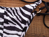Sexy Brazilian Thong Bikini Mujer Swimwear Women 2023 Bandage Leopard Swimsuit Micro Bikini Set Summer Beachwear Swim Suit