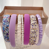 3pcs Multicolor Elegant fabric Headband for Women Face Wash Hair Band Fashion Girls Hair Accessories