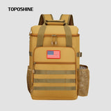 Toposhine 25L Tactical Backpack for Women/Men Outdoor Hiking Laser Cut Daypack School Bag Camp Gym Rucksack with Dual Cup Holder