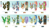 Blue 3D Flower One Piece Swimsuit Luxury Women Swimwear 2024 Monokini Bodysuit Swim Suit Bathing Suit Beachwear Summer Suits