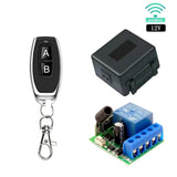 DC 12V 10A Secure Remote Control Switch Universal 433Mhz Wireless Relay Module Receiver for Motor Light Gate Door DIY Controller