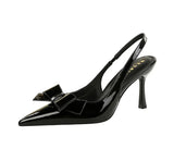 Luxury Designer Burgundy Suede Ankle Strap Pumps Sexy Pointed Toe Ankle Buckle Elegant Heels Fashion Wedding Party Shoes Shoes