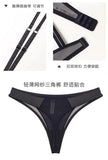Corset Lingerie Set USA✨Pure Desire French Triangle Bra🌸Double Strap Lift✔Anti Sagging✔See-Through Cover✨Slimming Underwear