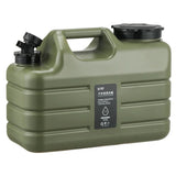 12L/10L Portable Camping Water Jug with Faucet Water Tank for Car Drinking Carrier Camping Large Capacity Water Storage Bucket