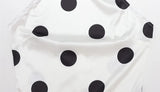 Ahagaga Sexy Slim Mini Dresses Women Polka Dot Print Halter Neck Sleeveless Backless A-Line Casual Vacation Zipper Vestidos