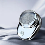 Portable Electric Shaver USB Rechargeable Mini Shave Electric Razor Pocket Shaver Waterproof Shaver Gift for Father Husband