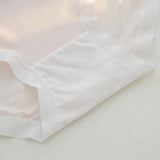 1 Pack 7A Antibacterial Mid-Rise Fit Panties Sexy Lingerie Breathable All-Day Comfortable Briefs Solid Color M-XL Intimates
