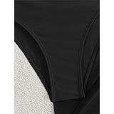 XS - L 6 Colors With Skirt Cut Out Women Swimwear Bandeau Metal Ring Bather Bathing Suit Swim One Piece Swimsuit Female K8108