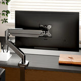 Universal Single Monitor Bracket Up To 32 Inches And 19.8 Lbs Per Screen Computer Desk Mount Stand Adjustable Computer Bracket