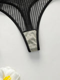Women's Sexy Embroidered Lace Underwear With Steel Rims Push Up Breathable And Comfortable Close Fitting Underwear Set YS2864