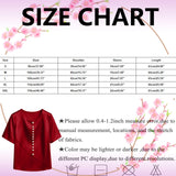 Women's Satin Short Sleeve T Shirt With Pearl Buttons Solid Color V Neck Loose Fit Elegant Office Lady Tees Summer Commuter Top