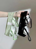 MOYISU London Anime Bralette - Delicate Wireless Bra for Set Teens, Japanese Summer Underwear Small Bust Close-Fit Subtle Allure