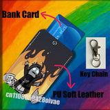 P-Pressure Sebastian Solace For ID Clips Credit Bank Bag Bus Meal Card Holder Cover Pocket Ornament Keychain