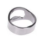 Mini Can Opener Stainless Steel Bottle Opener Ring-shape Bottle Beer Opening Remover Kitchen Gadgets Bar Finger Opener Tools