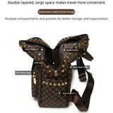 2025 new style backpack, trendy and versatile casual bag, school-style schoolbag, large-capacity computer backpack