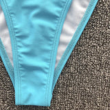 Wrap Around Halter Metal Chains Bikinis 2025 Diamond Bikini Women Swimsuit Female Swimwear Two Pieces Bikini set Bathing Suit