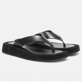 2026 New Arrivals Summer Fashion Black Flip Flops Flat Sandals Women Leisure White Slides Shoes Comfy Walking Beach Footwear