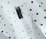2026 Women Vintage Black White Polka Dot A-line Knee Length Skirt Sexy Low Waist Holiday Summer Skirts Slim Mini Skirts J7L2