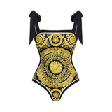 2026 High Quality Double-sided Printed Push Up Women Bikini Set Printed Strappy Bandage Swimwear Brazilian Biquini Bathing Suit