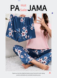 Women's Pajamas 3-Piece Set Sleepwear Home Clothes Autumn Short Sleeve Top with Shorts & Long Pants Loungewear Short Suit Pyjama