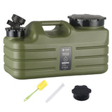 12L/10L Portable Camping Water Jug with Faucet Water Tank for Car Drinking Carrier Camping Large Capacity Water Storage Bucket