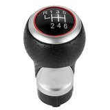 For Audi A3 S3 8p 2003-2013 A4 S4 Q5 S-Line 2007-2015 Leather Shifter Car Gear Shift Knob 12mm 5/6 Speed Handle
