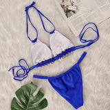 2026 Halter Luxury Rhinestones Diamond Bikini Female Swimsuit Women Swimwear Two-pieces Bikini Set Bather Bathing Suit Swim Lady