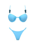 2026 Trendy Swimwear – Chic Vintage-Inspired Bikini with Pastel Flowers Perfect for Beach Wear and Pool Parties Summer Getaways