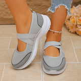 Pink Slip On Breathable Flats Women 2026 Plus Size 43 Soft Sole Platform Sneakers Woman Comfortable Non Slip Casual Shoes Female