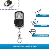 1~5PCS Universal 4 Buttons Garage Door Opener Remote Control 433MHZ Clone Fixed Learning Rolling Code Duplicator Garage