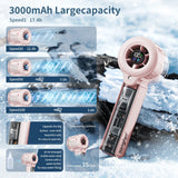 Hangfan Portable Spray Handheld Fan With USB Rechargeable Battery