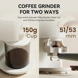 Petrus Coffee Grinder With 38 Precise Settings Conical Burr Grinder For Espresso/Drip/Pour Over/Cold Brew/French Press PE3700
