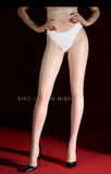 Sexy Silk Horse Oil Stockings Thin Anti-Snag Glossy Pearl Pantyhose Solid Color Transparent Mesh Nightclub Wear Pantyhose 0RG0