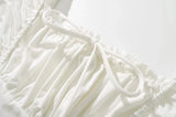 Bowknot White Summer Women's Dress Elegant Tank Beach Long Sundress Vestidos Sleeveless Holiday Chic Black Slim Maxi Dress 2025